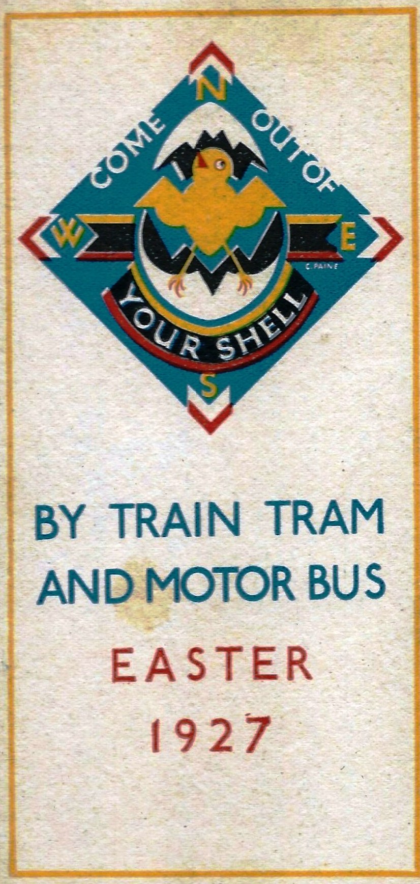 'By Train Tram and Motor Bus' Easter 1927