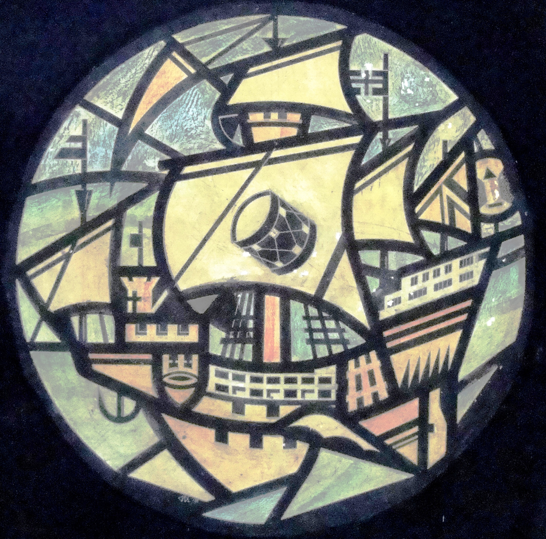 Drake's Drum window design 2