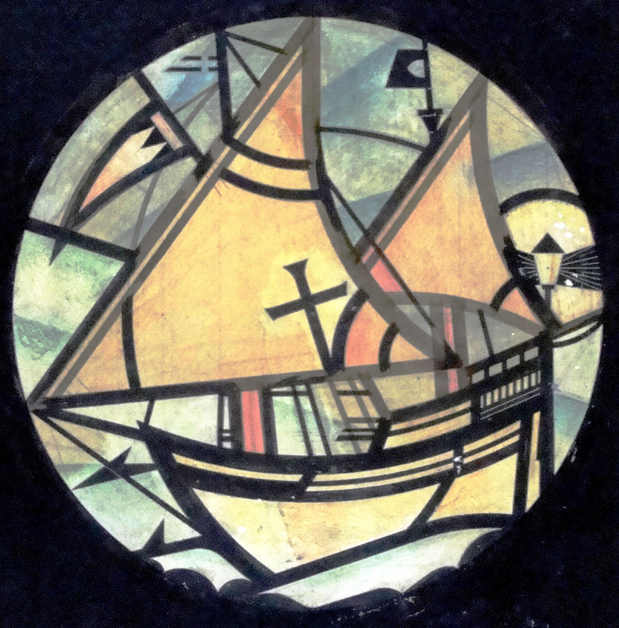 Drake's Drum window design 4