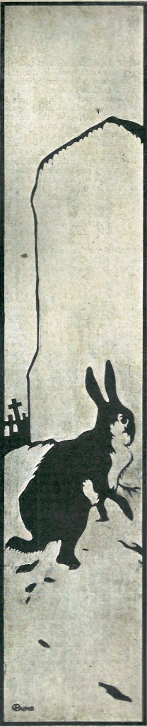 Hare in graveyard snow - poss early work - Copy DONE