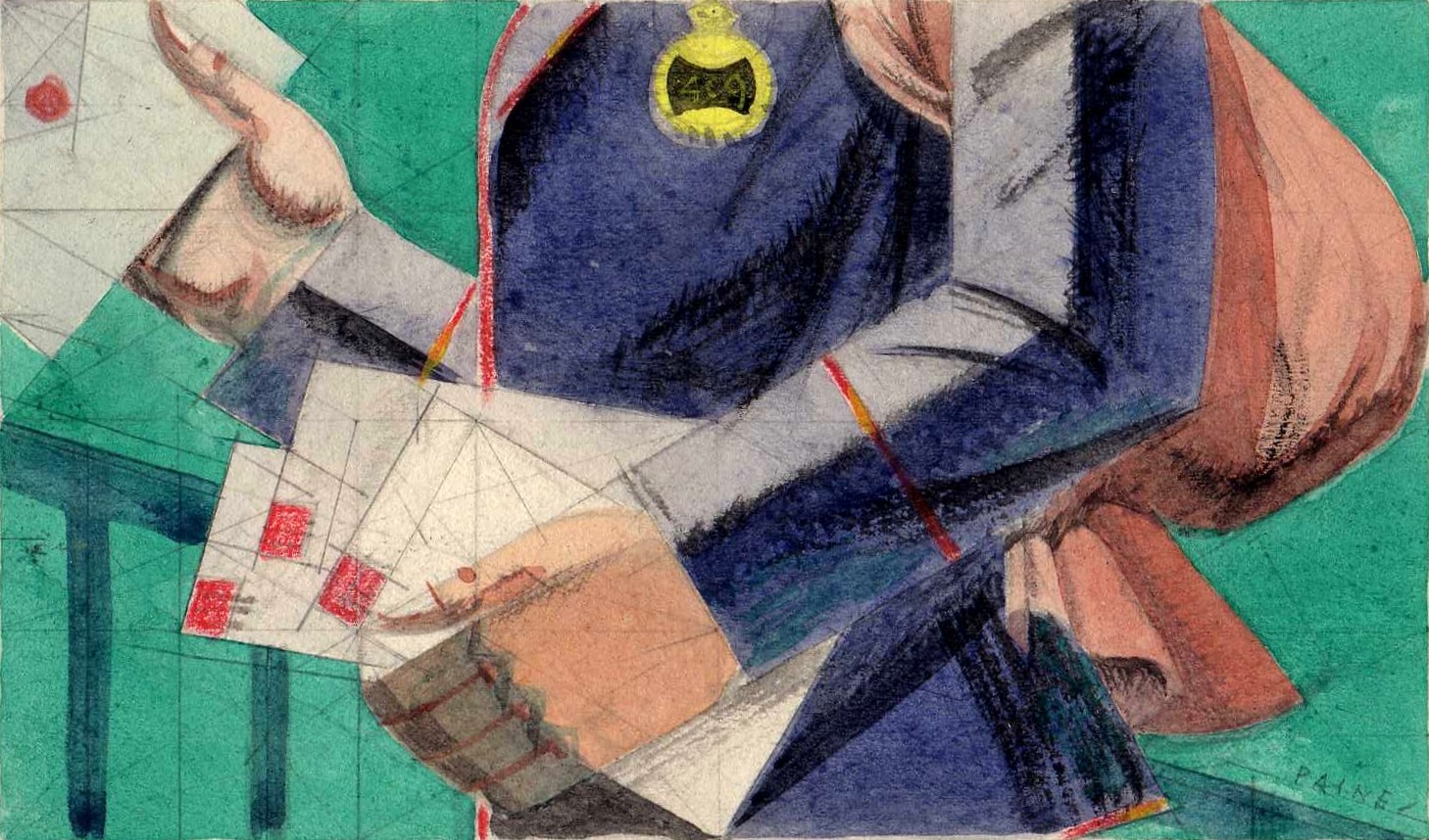 Letters study for Night Mail