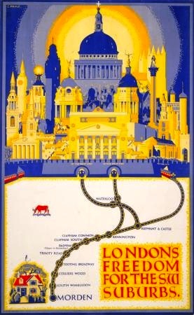 London's Freedom for the SW Suburbs CP 1926