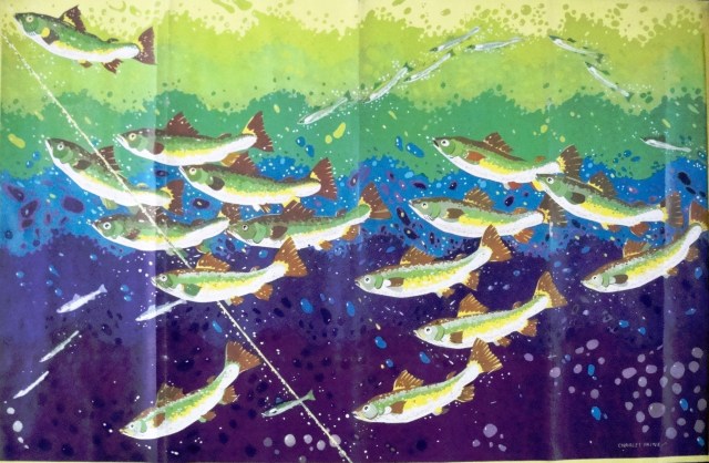 Salmon Fishing in Newfoundland Empire Marketing Board 1926