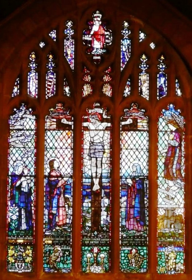 Troon St. Ninians Mackie window