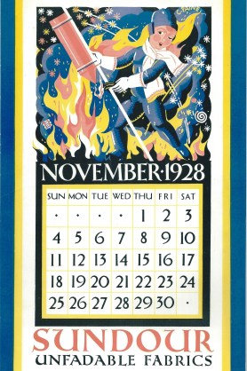Sundour Calendar November 1928 2