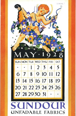 Sundour Calendar May 1928 1
