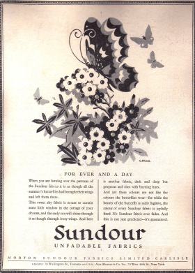 A For ever and a day Sundour ad