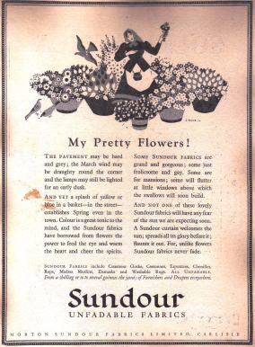 A My pretty flowers Sundour ad
