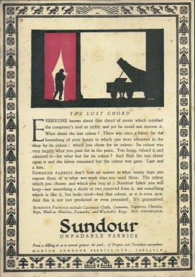 The Lost ord Sundour ad