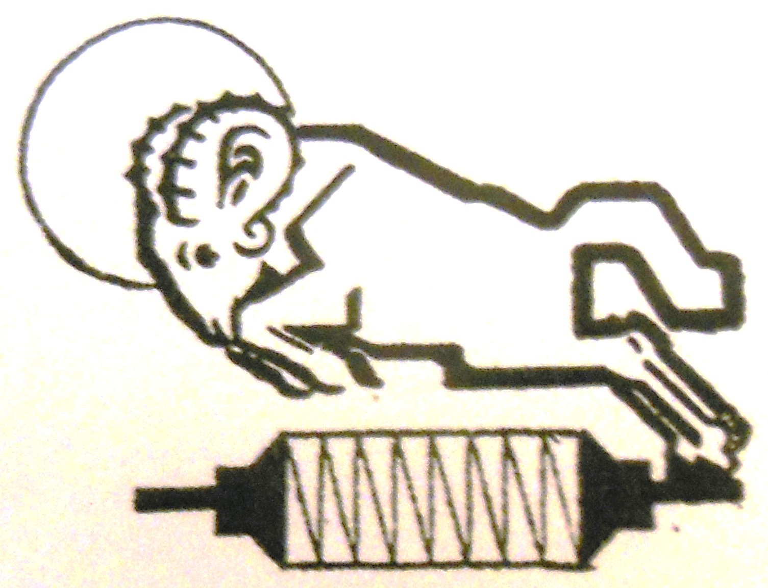 James Morton personal Aries logo