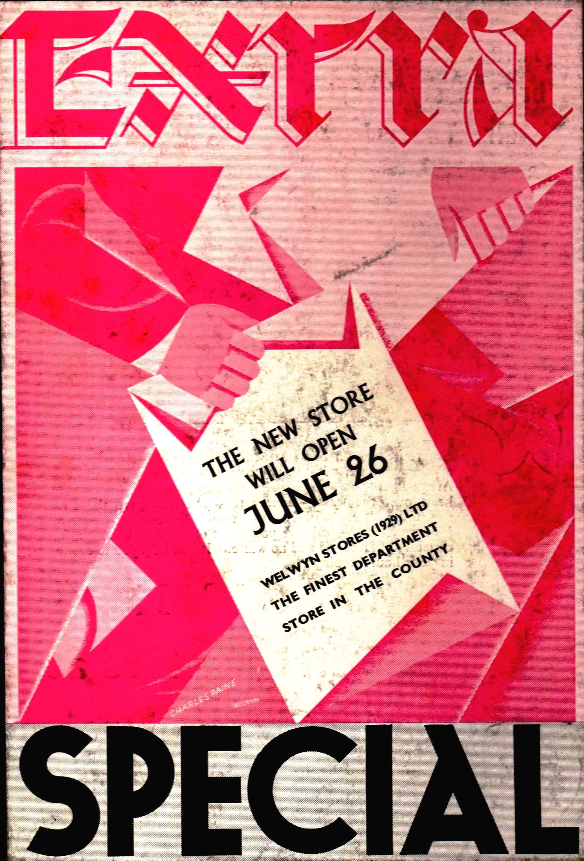 Welwyn Extra Special Store Opening 1939