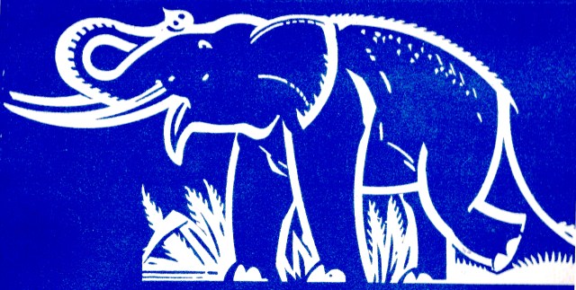 Elephant India stylised Sundour