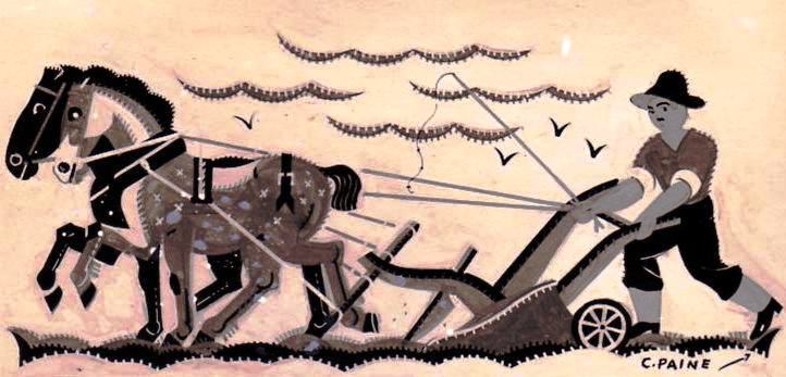 Calendar image 9 Plowing September