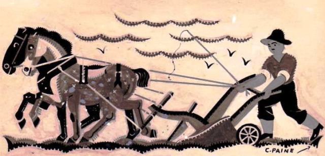 Calendar image 9 Plowing September