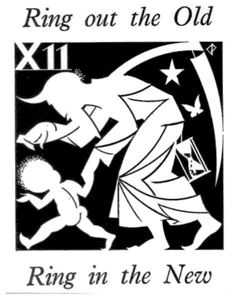 1 New Year card Paine