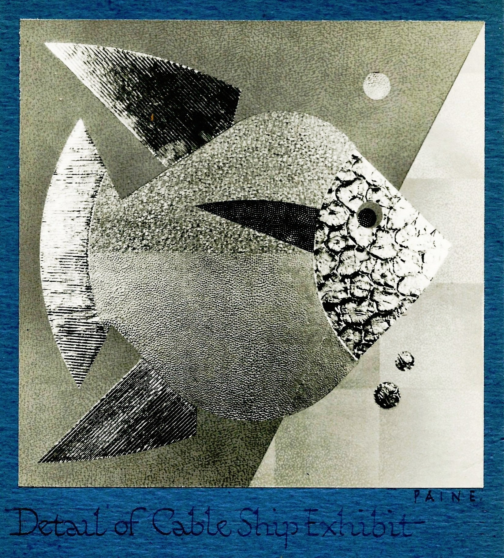 Detail 3 Cable Ship Exhibition 1938 Paine