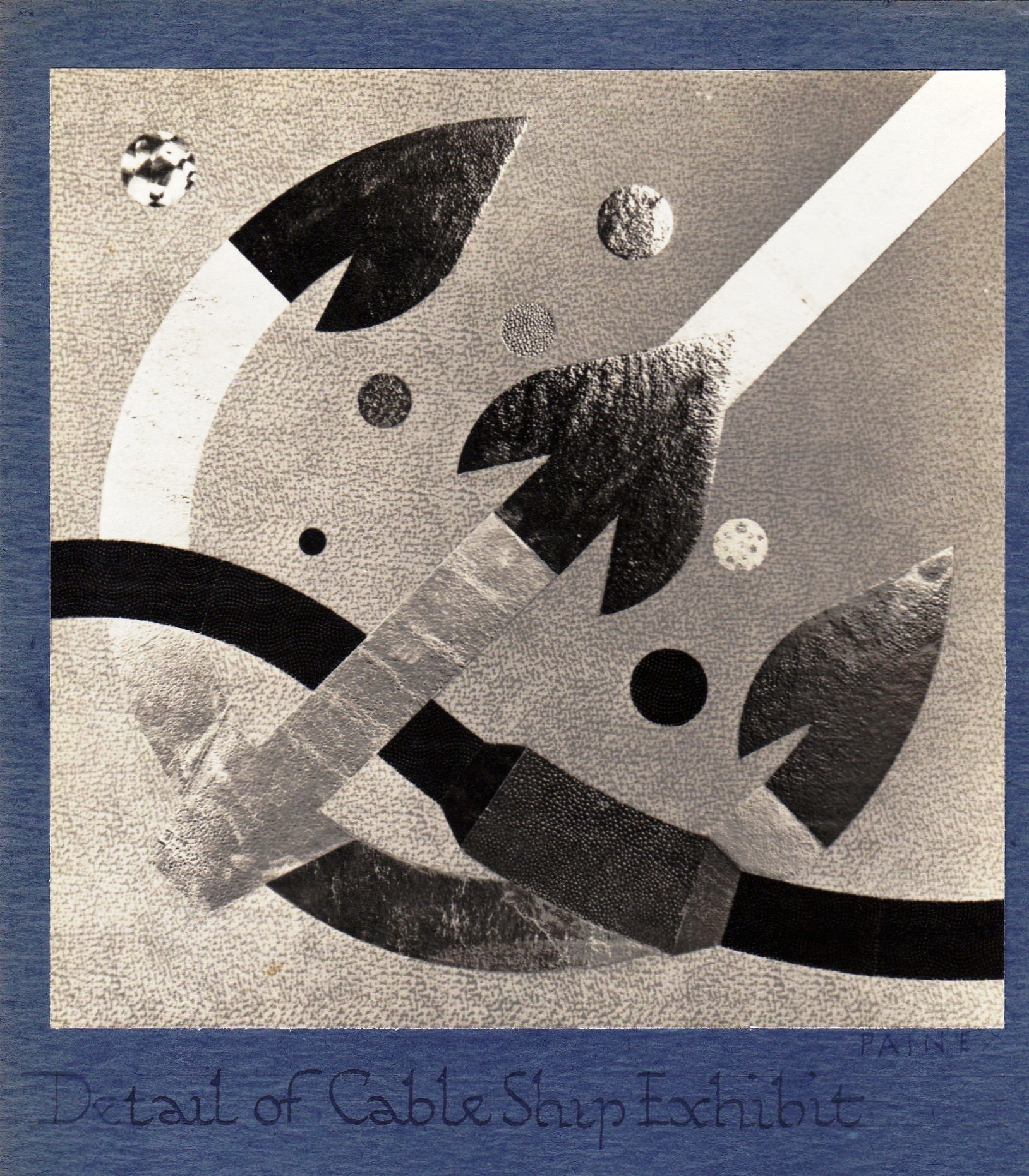Detail 4 Cable Ship Exhibition 1938 Paine