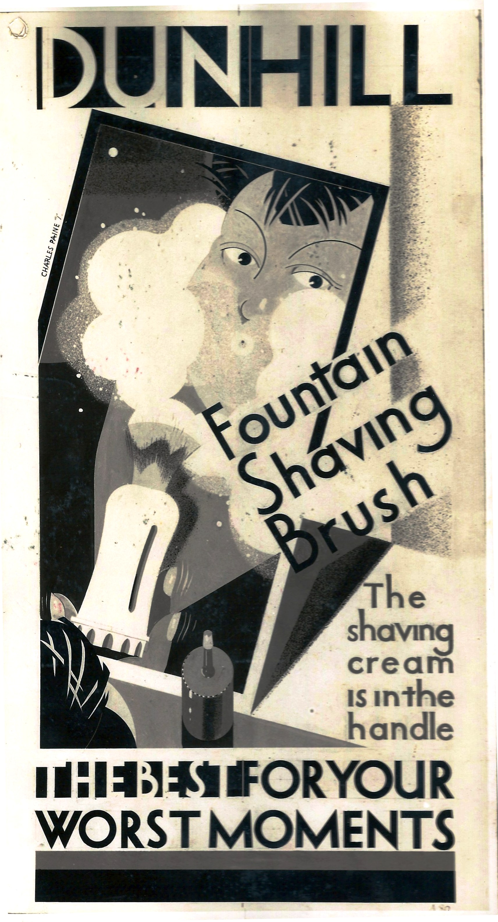 1 Dunhill Fountain Shaving Brush - Paine