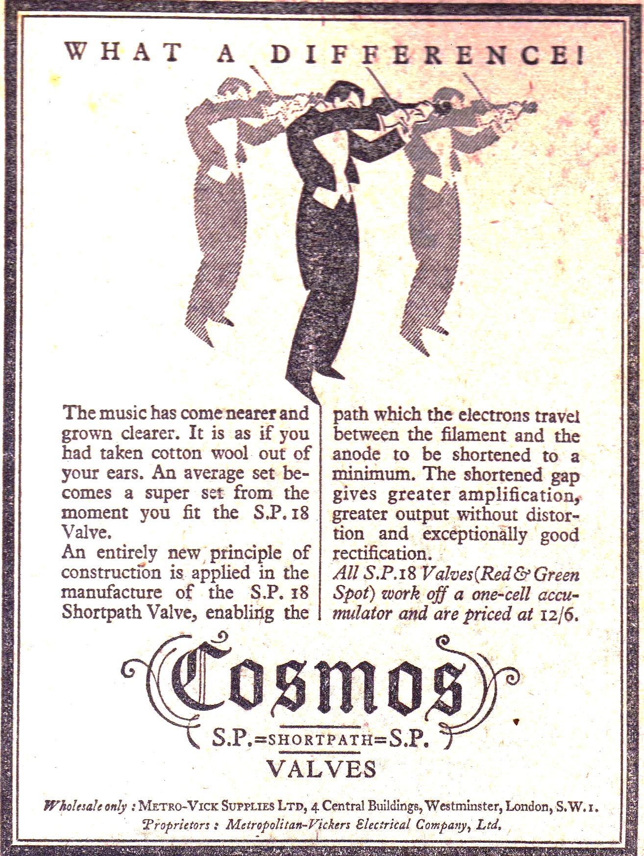 3 Cosmos Wireless Valves Paine