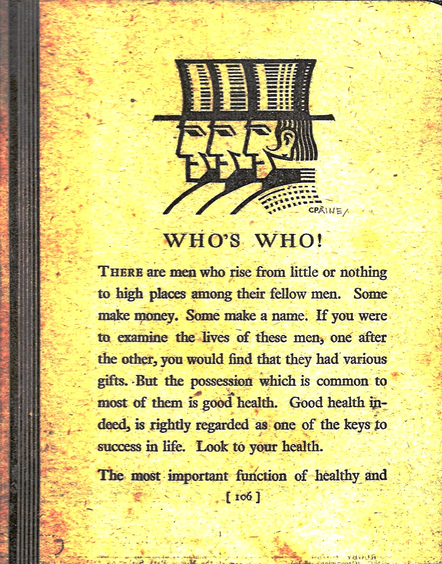 4 Eno's Fruit Salt - Who's Who! - Paine