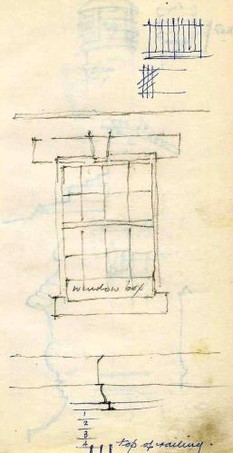 Courtyard watercolour sketch (10)