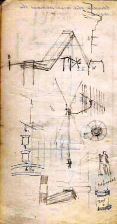 Courtyard watercolour sketch (12)