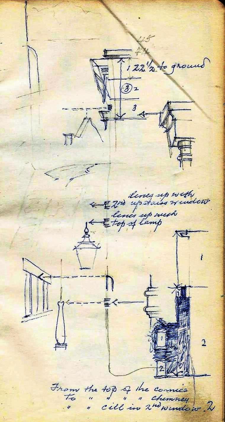 Courtyard watercolour sketch (3)