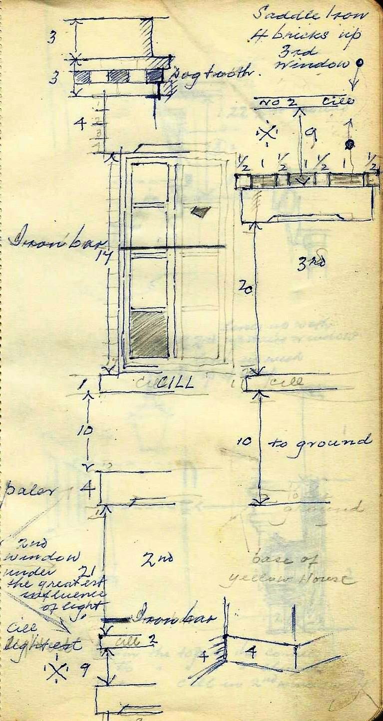 Courtyard watercolour sketch (4)