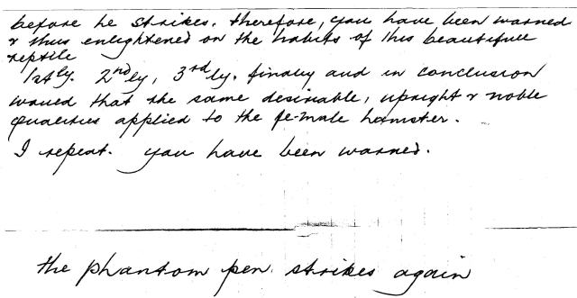 Paine as a rattlesnake 2