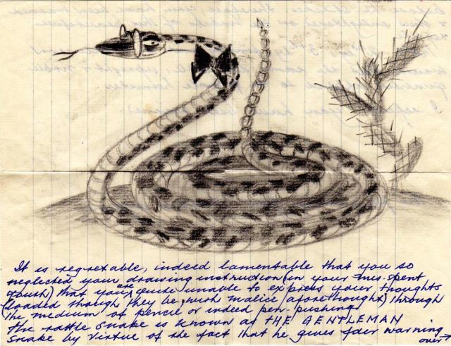 Paine as a rattlesnake