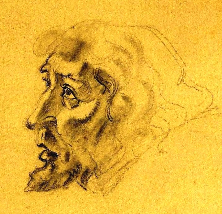 Paine Head of a saint